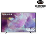 Open Box - Samsung 75" 4K UHD HDR10+ QLED Tizen OS Smart TV (QN75Q60AAFXZC) - 2021 - Titan Grey - Great for Streaming & Gaming