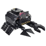 Binary Bots Totem Crab kit - Educational Robot Construction Kit for Kids - Micro:bit Coding & Motion, Light & Touch Sensor Board - STEM Learning & Fun Toy