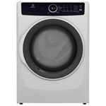 Electrolux 4 Series 8 Cu. Ft. Large Capacity Stackable Electric Dryer with Moisture Sensing, LuxCare Dry System & Energy Star (ELFE743CAW) - White