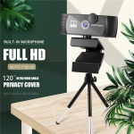 1080P 1K Full HD Webcam with Stand For PC Computer Laptop USB Web Cam With Microphone Autofocus for video Conferences