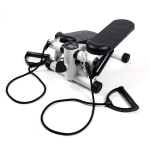 WINGOMART Adjustable Stair Stepper Exercise Equipment Step Machine Twisting Action Portable Hydraulic Cylinder with Resistance Band
