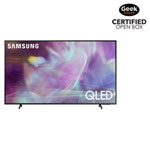 Open Box - Samsung 65" QLED 4K UHD HDR10 Tizen Smart TV (QN65Q62AAFXZC) - 2021 - Titan Grey - Great for Movies & Gaming