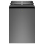Whirlpool 6.0 Cu. Ft. (IEC) Top Load Agitator Washer with Deep Water Wash, Load & Go, and Wi-Fi - Energy Star (WTW8127LC) - Chrome Shadow