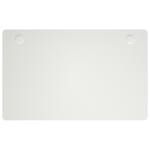 Gymax 48'' x 30'' Universal Tabletop for Standard & Standing Desk Frame White