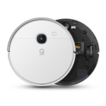 yeedi vac Bagless Robot Vacuum for Multi-Surface with 2500Pa Suction, Visual Mapping, 110 min Runtime, Self-Empty Dock Compatible