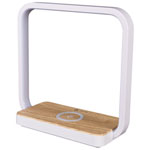 OttLite Lumière de nuit Traditionnelle LED Lampe de bureau avec recharge sans fil Qi - blanc