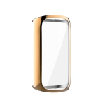 StrapsCo TPU Smart Watch Protective Case - Fitbit Luxe Protector - Yellow Gold