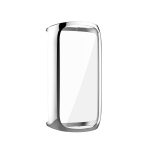 StrapsCo TPU Smart Watch Protective Case - Fitbit Luxe Protector - Silver