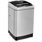 Gymax 1.5 Cu. Ft. (IEC) Compact / Portable Washer - Grey