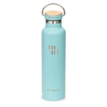 Earthwell Drinkware Woodie 22Oz W/ Maple Cap Stainless Steel Vacuum Insulated Water Bottle