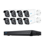 Reolink 4K PoE 16-Channel Security Camera System, Person/Vehicle Detection, 4TB HDD Built-in