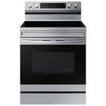 Samsung 30" 6.3 Cu. Ft. Electric Air Fry Range (NE63A6511SS) - Stainless - Open Box - Scratch & Dent