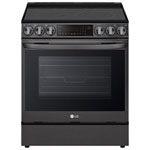 LG 30" Convection Slide-In Electric Air Fry Range (LSEL6335D) - Black - Open Box - Perfect Condition