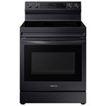 Samsung 30" True Convection Electric Air Fry Range (NE63A6711SG) - Black - Open Box - Perfect Condition