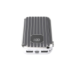 Sol Lyte Power Bank 10000 mAh iPhone Android Dual USB USB-A/USB-C - White