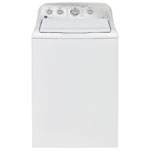 Open Box (Perfect Condition) GE 4.9 Cu. Ft. (IEC) Top Load Washer Agitator Deep Fill with Precise Fill and SaniFresh (GTW451BMRWS) - White