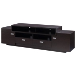Pemberly Row 72" TV Stand in Cappuccino