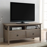 Atlin Designs 44" TV Stand in Rustic Gray
