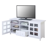 Pemberly Row 60" TV Stand in White