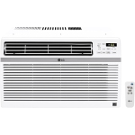 LG 2-in-1 Window Air Conditioner - 24500 BTU (1560 sq ft Coverage) - Window Kit, Remote - White