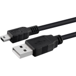 6-Feet Replacement PS3 Controller Charging Cable, Mini USB Data Sync Charger Cord for Dashcam, Sony Playstation