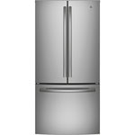 GE 33" 25 Cu. Ft. Réfrigérateur de porte français (GNE25DYRKFS) - Acier inoxydable