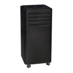 Danby 3-in-1 Portable Air Conditioner - 7500 BTU (150 sq ft Coverage) - Remote - Black
