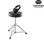 Open Box - Alesis Drum Throne & Headphone Essentials Bundle