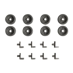 WG04A03392 OEM GE Dishwasher Lower Dishrack Roller Assembly Kit 8 Pack