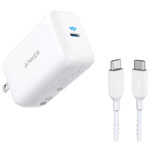 Anker PowerPort III Pod 65W USB-C Wall Charger with 1.8m (6 ft