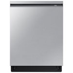 Samsung 24" 44dB Smart Top-Control StormWash AutoOpen Door Dishwasher with Third Rack ENERGY STAR (DW80B6060US/AC) - Stainless Steel