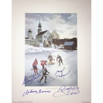 Signed J. Bower, B. Hull, A. Stanley, M. Dionne Lithograph