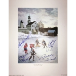 Signed by B. Hull, J. Bower, Cournoyer, Dionne