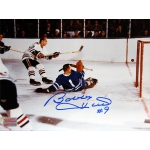 Hull Scores on Bower Autographed 8x10