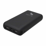 Helix/Retrak TurboVolt+ 20000 mAh Power Bank with USB-A and USB-C Ports | Black