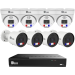 Elder AI 12MP Security Camera System 8Ch NVR 4TB PoE 8-Camera Dual-Light Outdoor, Smart Face & License Plate, Sony Sensor & NDAA, Spotlight 4K+ Home Surveillance Wired NocVU