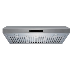 ROXON 860 CFM Éventail d'échappement de cuisine en acier inoxydable sous le style de l'armoire avec REMOTE RXN-U14BSN-30