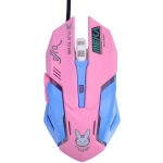 Mouse Breathing LED Backlit Gaming Mouse D.VA Genji ReaCooper Wired USB Computer Mouse for PC& Mac E-sports Gamers