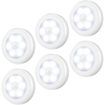 Motion Sensor Light, Cordless Battery-Powered LED Night Light, Stick-Anywhere Closet Lights Stair Lights, Safe