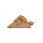 CHEESE BOARD SET WITH 2 MOUSE HANDLE CHEESE TOOLS