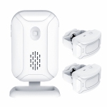 Waytronic Doorbell with 2 detectors