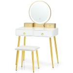 Colour: White and Golden