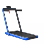 2 in 1 Folding Walking Pad Treadmill with 2.25 HP Motor, App Control and Dual Display