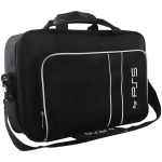 PS5 Carrying Case, Console Case for Playstation 5 and PS5 Digital Edition PS5 Games & for PS5 Controller - Black white