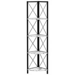 Couleur: Blanc marbré