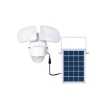 Xtricity - LED Outdoor Security Light with Motion Sensor, Solar Panel Powered, 12W, 3000K Soft White