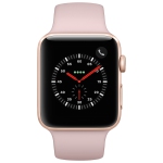 New apple watch clearance series 3 rose gold