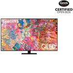 Open Box - Samsung 65" 4K UHD HDR QLED 120Hz Tizen Smart TV (QN65Q80BAFXZC) - Titan Black - Great for Gaming & Streaming