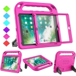 Case for New iPad 9.7 2018/2017 with Built-in Screen Protector, Shockproof Lightweight Handle Stand Kids Case