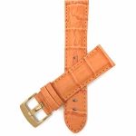 Couleur: Orange / Boucle Dorée